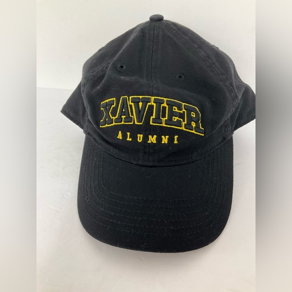 Legacy Men's/Unisex Midnight Black Cap Embroidered "Xavier Alumni" Adjustable - Picture 9 of 9